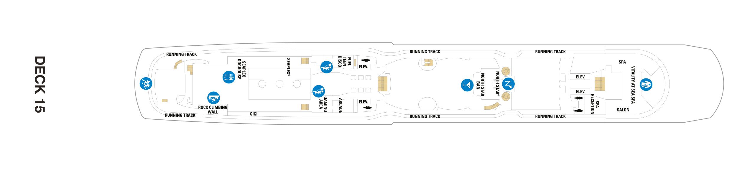 Anthem of the Seas Deck 15