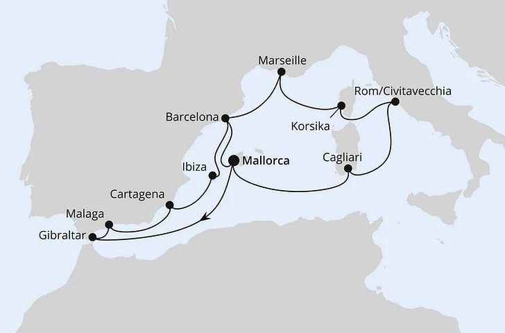 Impression zu AIDA Sommer 2028 Highlights - AIDAcosma - Große Mittelmeer-Reise