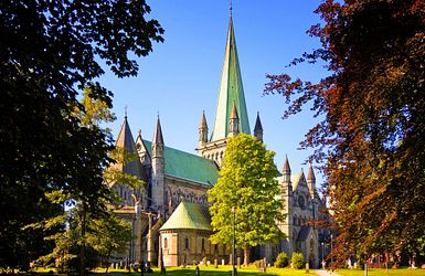 Der Nidaros Dom in Trondheim