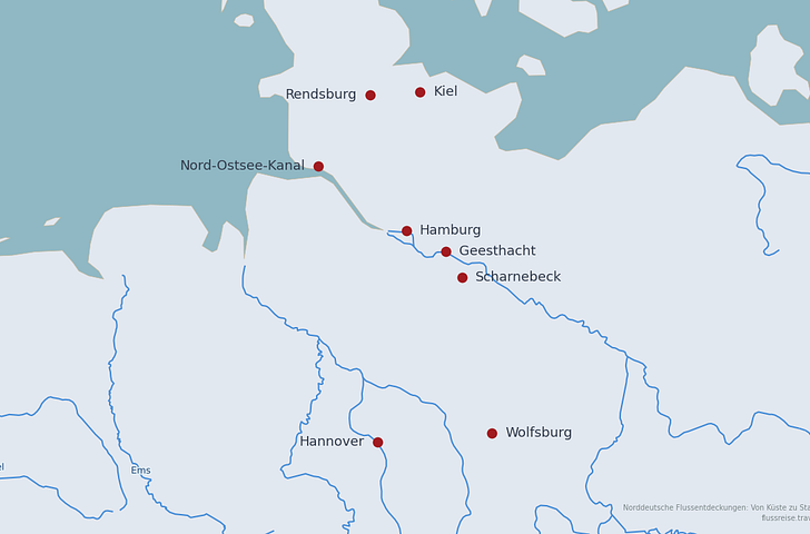 Impression zu Flussfavoriten der Woche - MS Sans Souci - Norddeutsche Flussentdeckungen