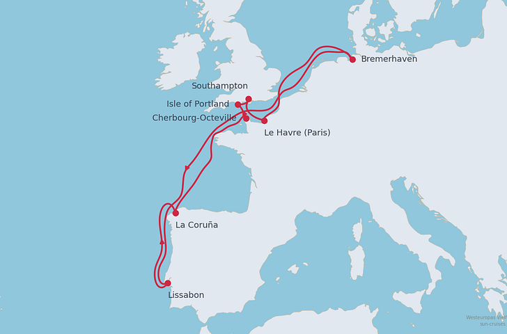 Impression zu Frühling 2027 - Mein Schiff 3 - Westeuropas Vielfalt