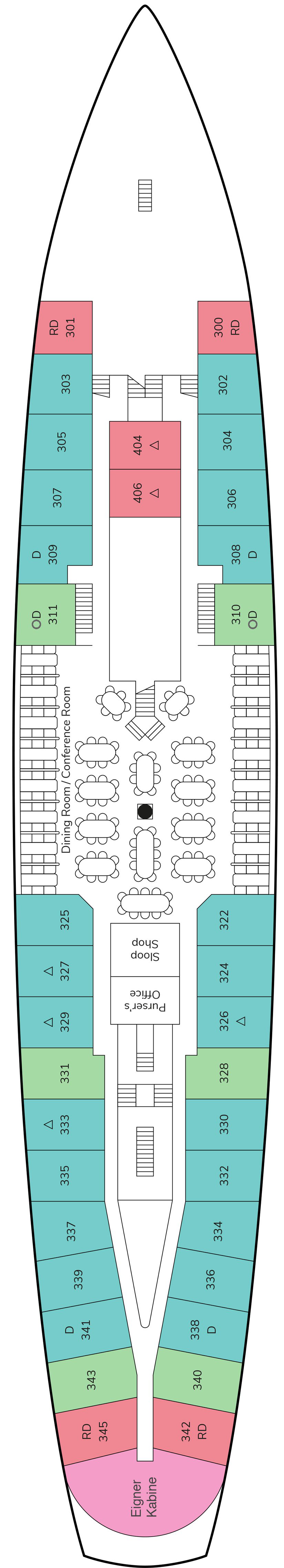 Star Clipper - Star Clippers - Deck 2 (Clipperdeck)