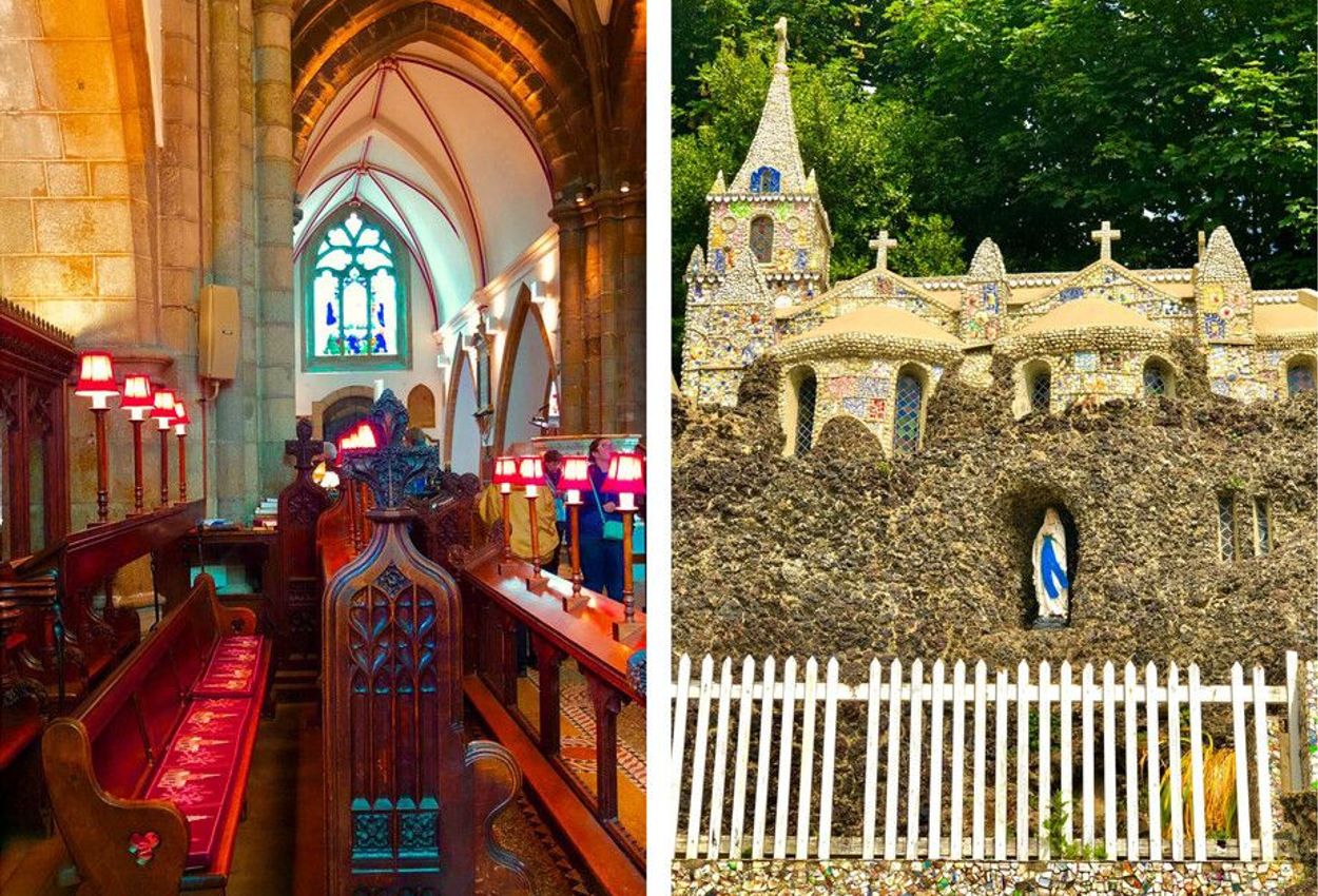 Guernsey - St. Peter Church und Little Chapel