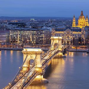 Kettenbrücke Budapest Ungarn