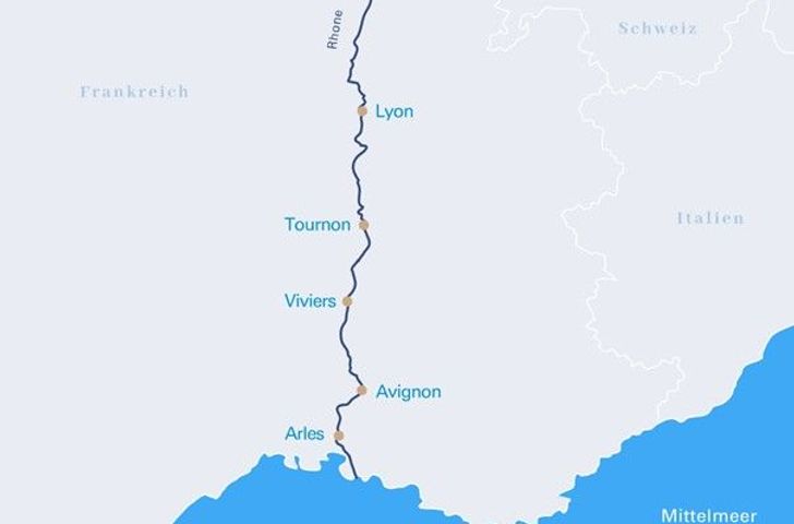 Impression zu Sommer 2026 - MS VIVA VOYAGES - Lyon und die Provence