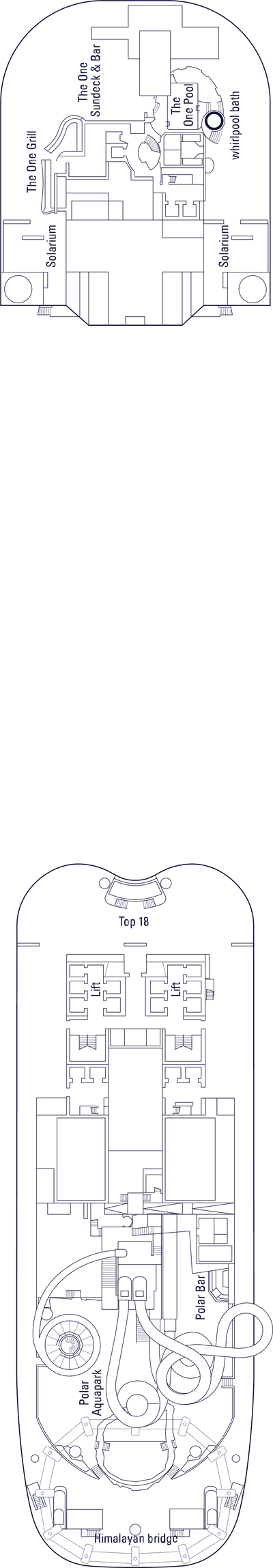 MSC Bellissima - MSC Cruises - Deck 19 (Seaview)