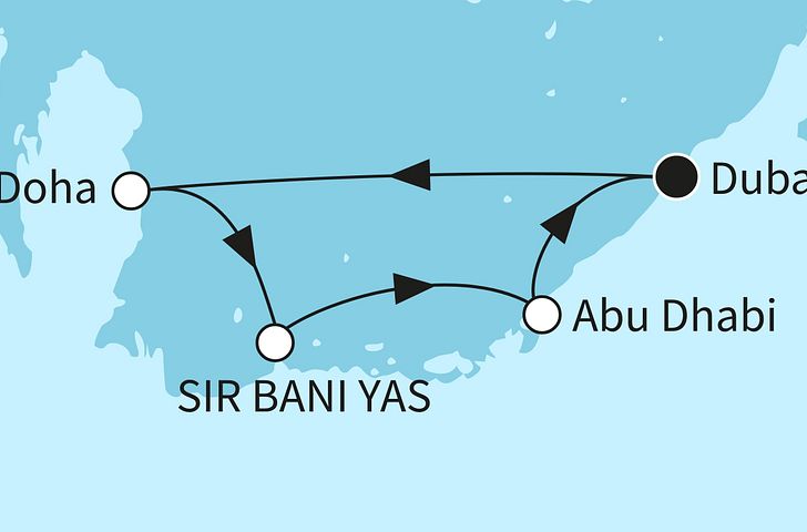 Impression zu Festtagsreisen 2026/27 - Mein Schiff Flow - Zauber des Orients