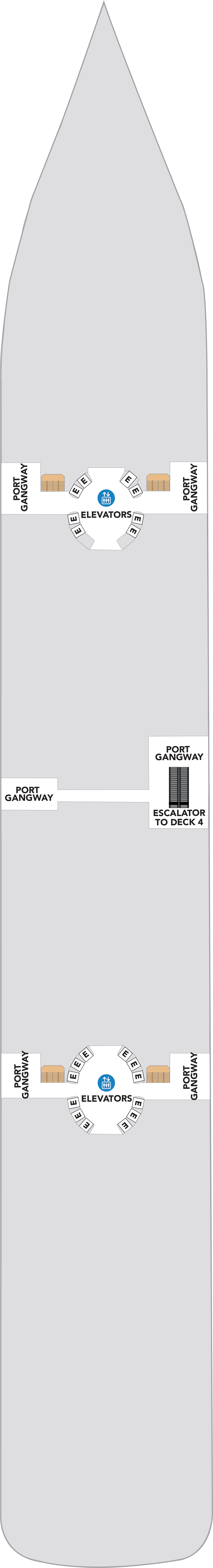 Icon of the Seas - Royal Caribbean International - Deck 2 (Deck 2)