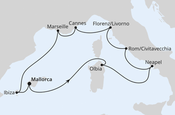 Impression zu AIDA Frühbucher Special - AIDAstella - Mediterrane Highlights
