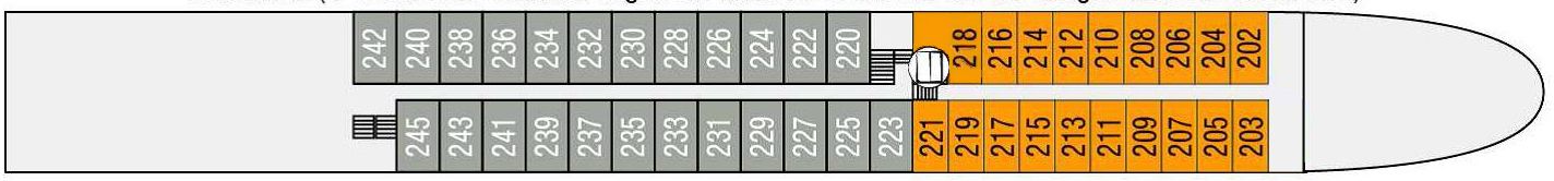 PRINZESSIN SISI - Ohne Reederei - MITTELDECK