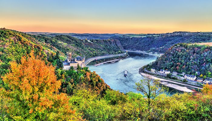 Burg Katz am Rhein, Deutschland