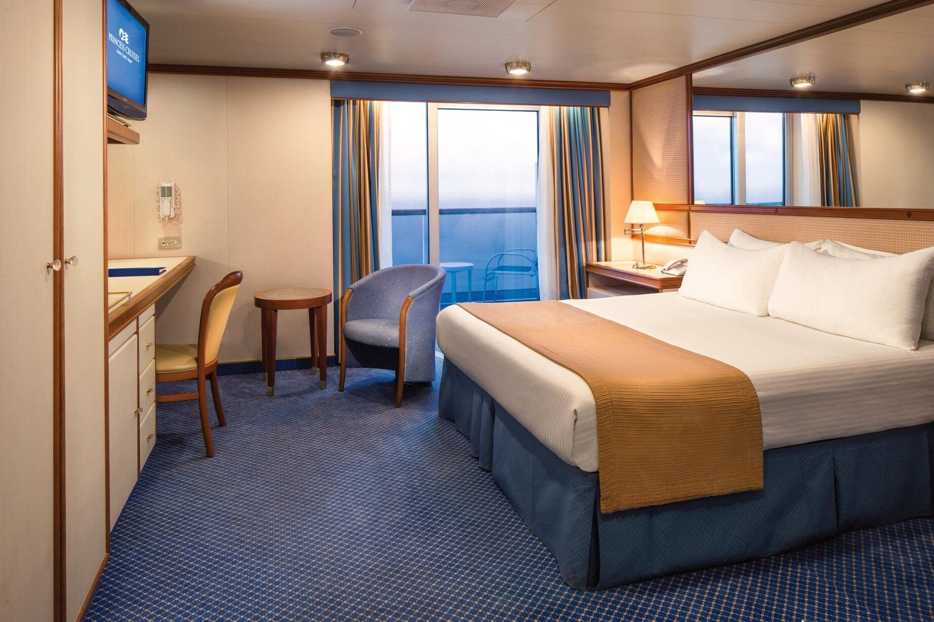 Caribbean Princess - Princess Cruises - 2-Bett Balkonkabine