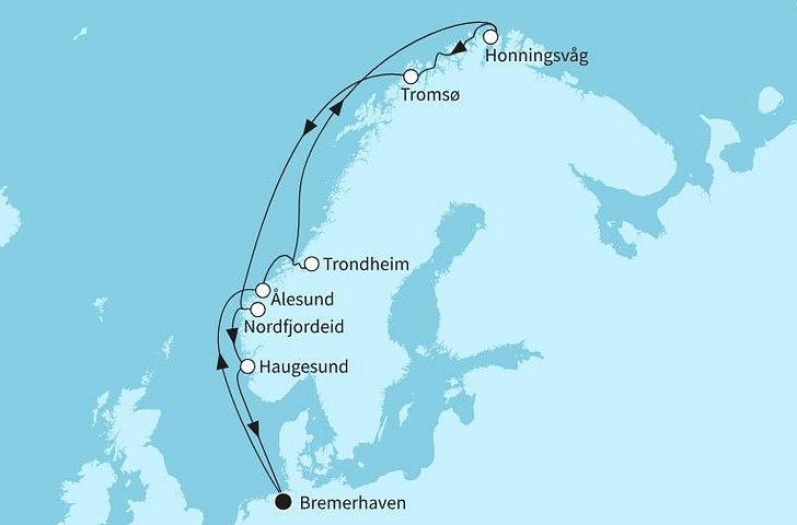 Impression zu Angebot der Woche - Norwegens Fjordwelten mit Nordkap