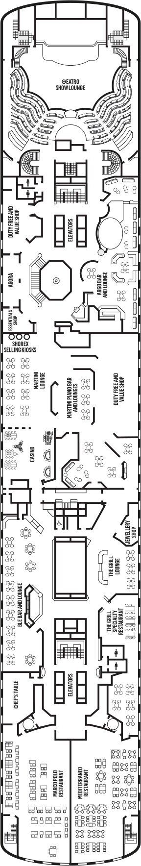 Celestyal Journey - Celestyal Cruises - Deck 8 (Deck 8)