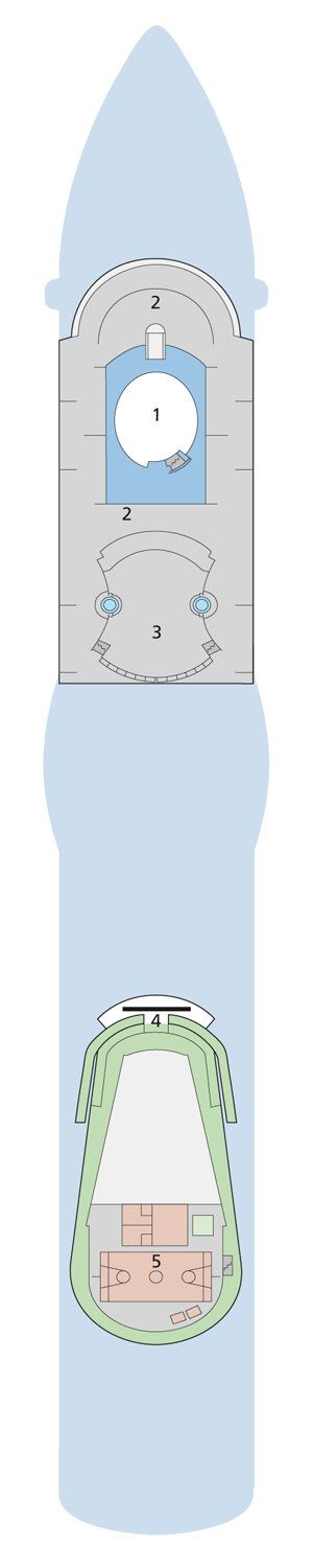 AIDAluna - AIDA Cruises - Deck 14 (Deck 14)