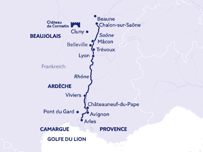 Malerisches Südfrankreich