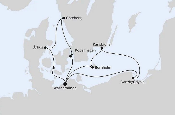 Impression zu Sommer 2026 - AIDAdiva, AIDAluna oder AIDAmar - Schweden, Polen & Dänemark