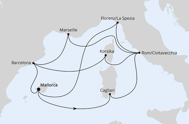 Impressionn zu Sommer 2025 Besttarif All Inclusive - AIDAcosma - Große Mittelmeer-Reise
