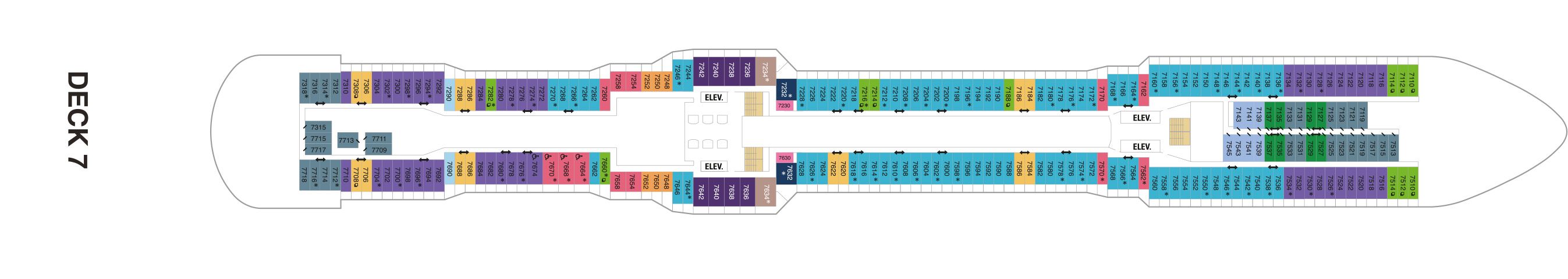 Anthem of the Seas Deck 7