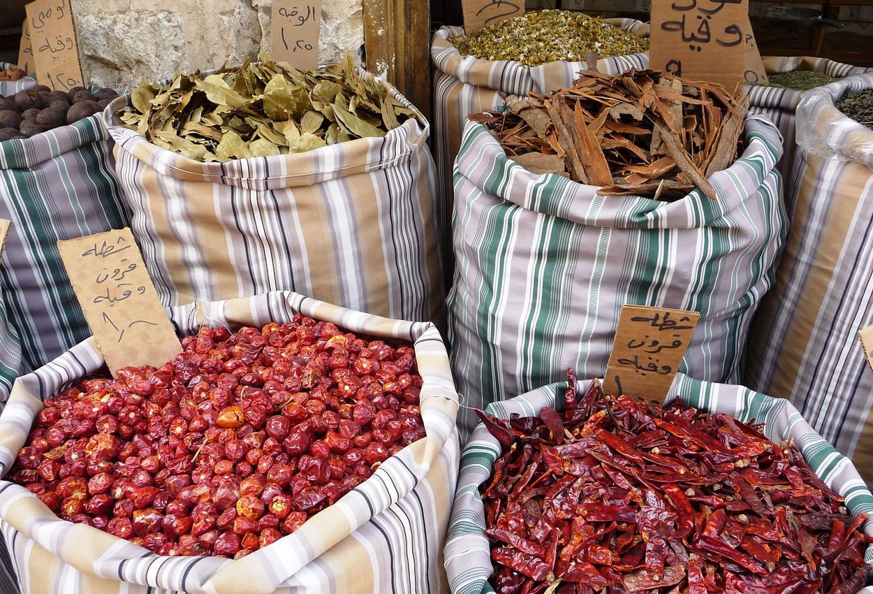 Traditioneller Gewürzmarkt