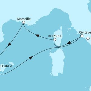 Agora Bar auf der Mein Schiff Flow