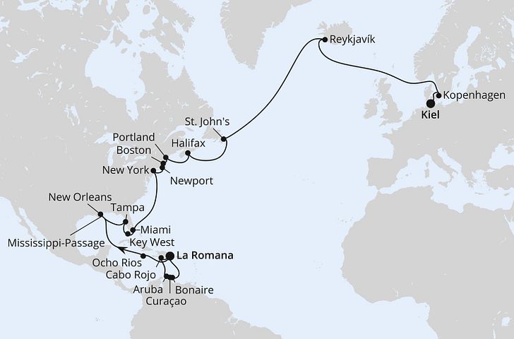 Impression zu AIDA Winter 2027/28 - AIDAluna -  Weltenbummler Karibik & USA ab Dom. Republik