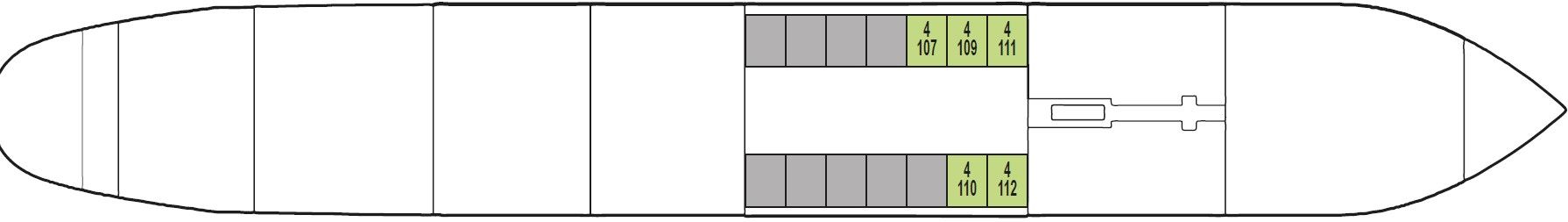 DECK 1 UNTERDECK
