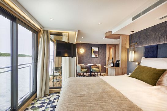 MS Viva One Außenkabine Balkon Suite Diamant Deck