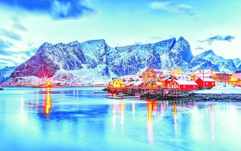 winter im hohen norden