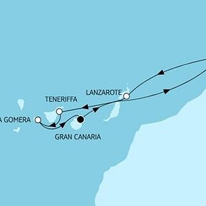 Menschen Gruppe an Deck Reling Mein Schiff Sommer Sonne
