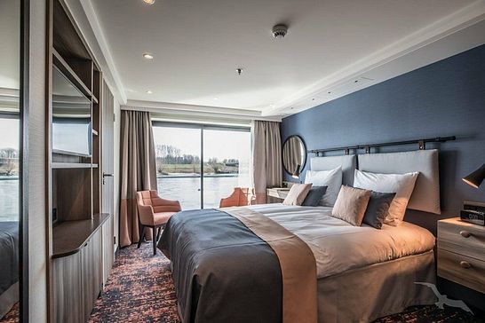 MS Andrea - Phoenix Flusskreuzfahrten - Zweibett außen mit frz. Balkon Saturndeck (D)