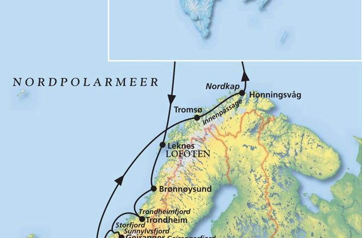 Impressionn zu Phoenix Seereisen - MS Artania - Norwegens Küsten und Spitzbergen