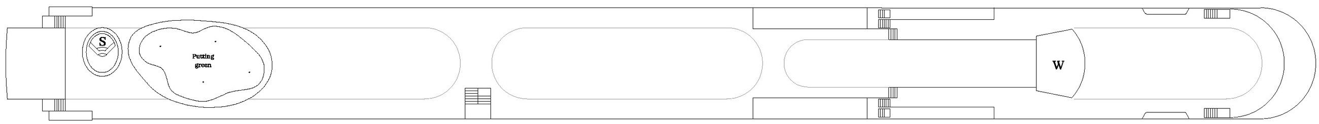 MS VIVA ONE - VIVA Cruises - SONNENDECK