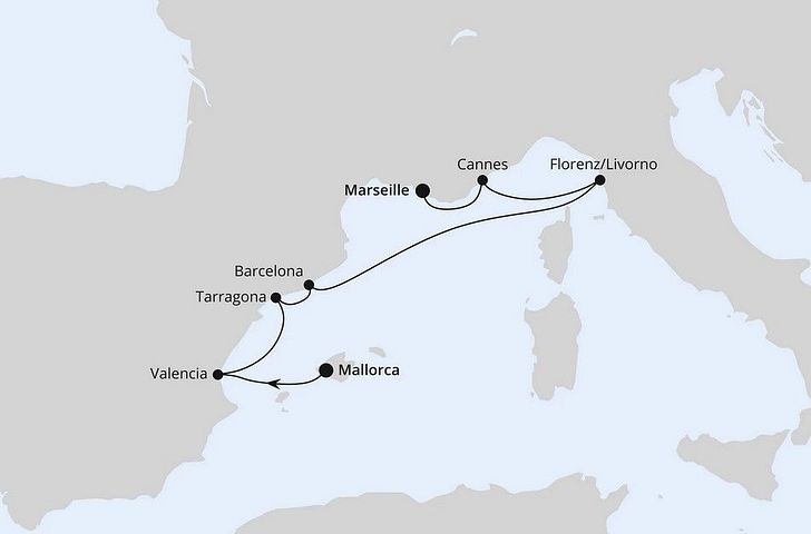 Impression zu Herbstferien 2026 - AIDAmar - Perlen am Mittelmeer