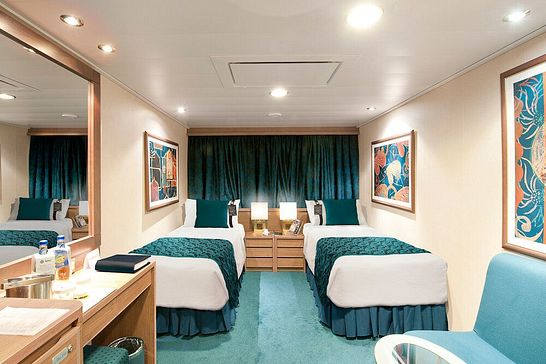 MSC Poesia - MSC Cruises - Junior Kabine mit Meerblick und teilweiser Sichtbehinderung (OO)