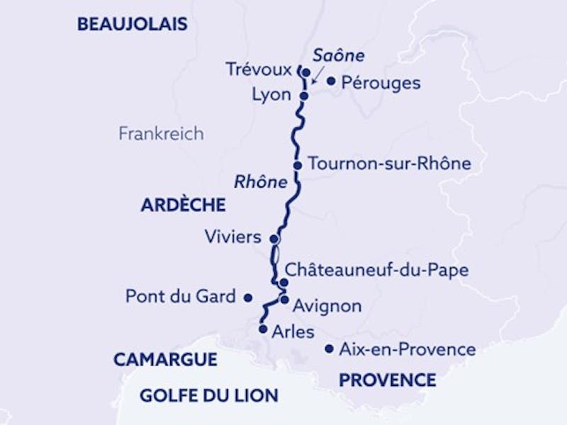 Malerisches Südfrankreich