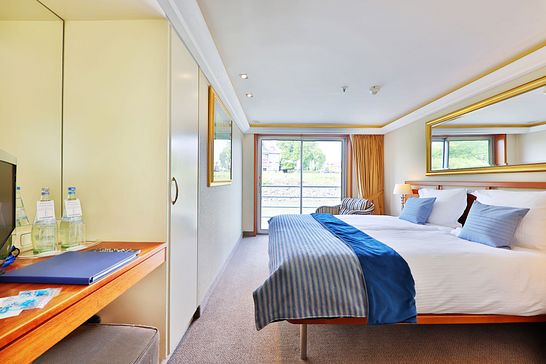 ms lady cristina kategorie  2-Bett-Kabine franz. Balkon Cello Deck