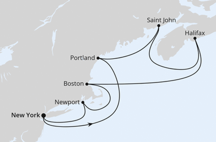 Impression zu Sommer 2027 - AIDAluna - Kanada & Indian Summer