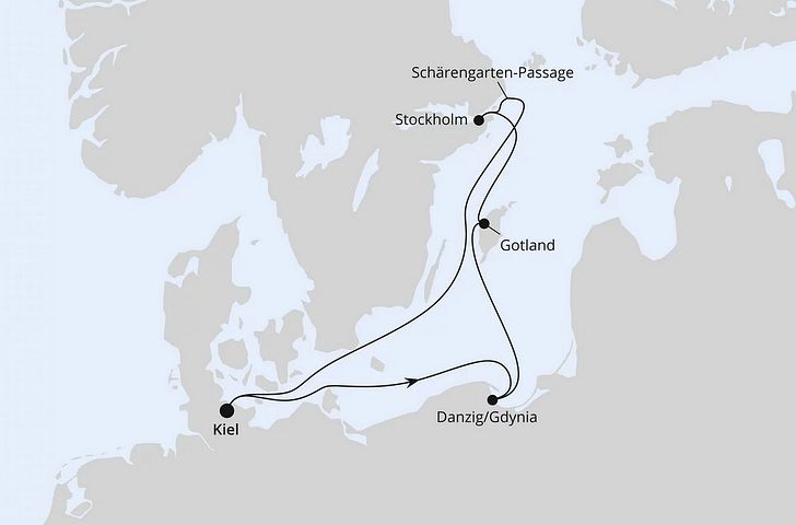 Impressionn zu Neue AIDAprima Winterreisen - Weihnachtsmärkte in der Ostsee