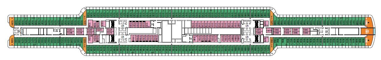 MSC Seascape - MSC Cruises - DECK 13, COZUMEL