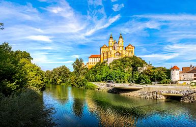 Blick auf das Stift Melk