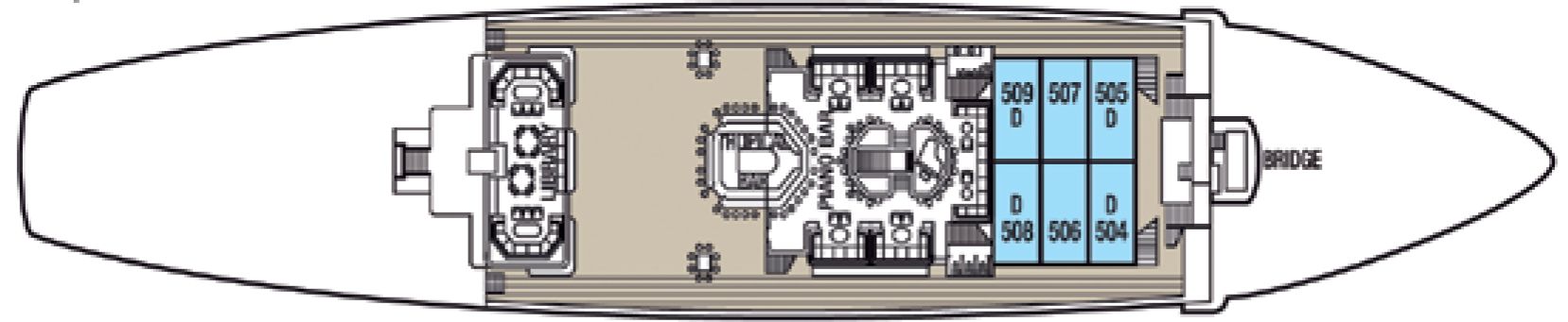 Star Flyer - Star Clippers - HAUPT DECK