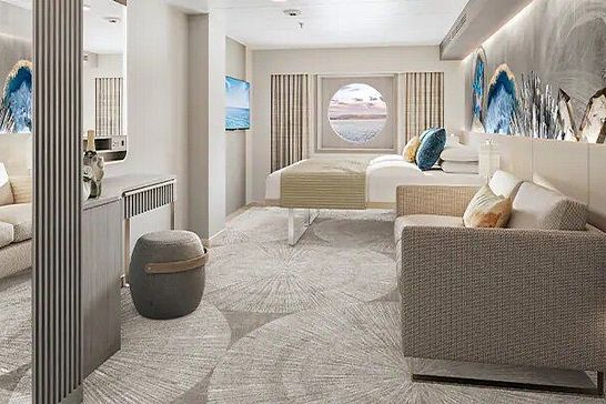 Norwegian Prima - Norwegian Cruise Line - Außenkabine mit rundem Fenster (OB)