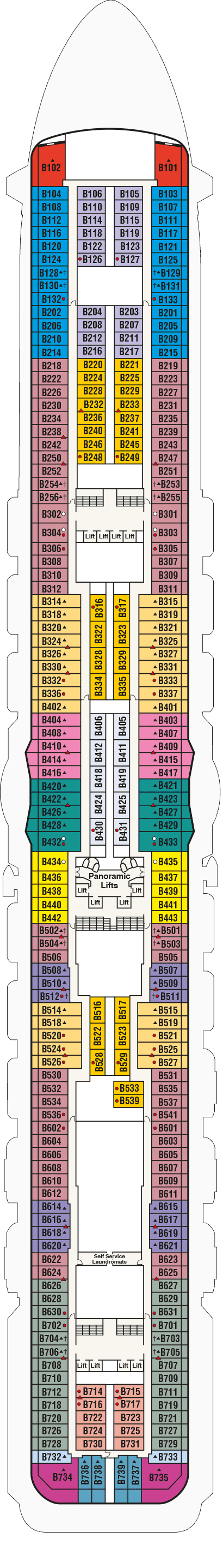 Majestic Princess - Princess Cruises - Deck 11 (Baja)