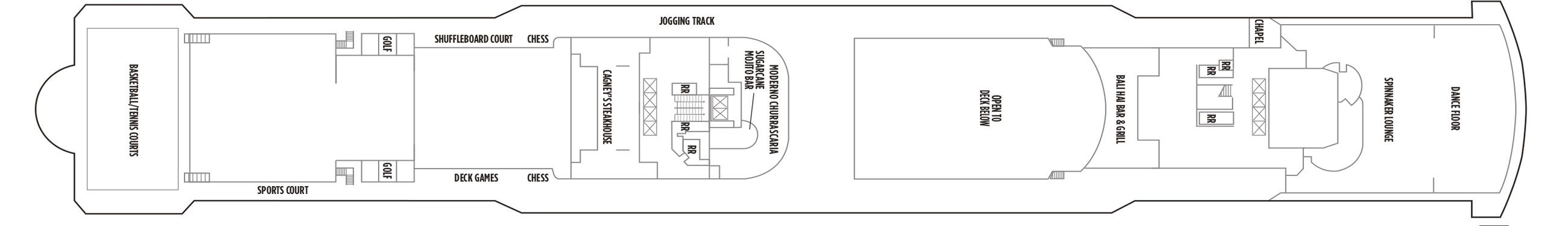 Norwegian Gem - Norwegian Cruise Line - DECK 13