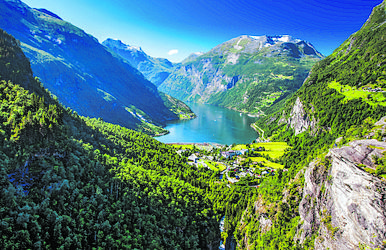 norwegens fjorde mit geiranger