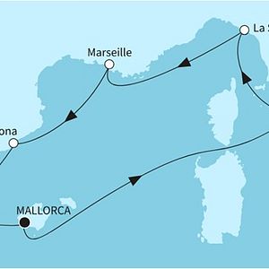 Mein Schiff Relax Drohnenaufnahme