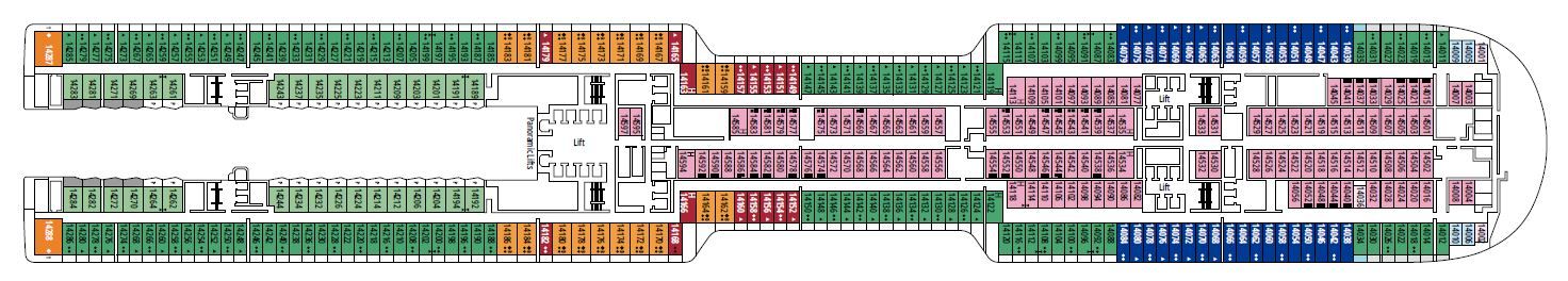 MSC World Europa - MSC Cruises - DECK 14