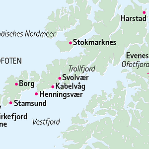 Lofoten Nordlicht Polarlicht Hamnoy