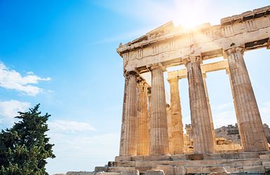 Die Akropolis in Athen